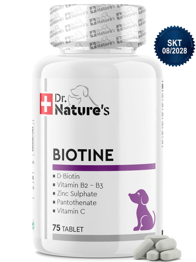 Köpek Biotin 75 Tablet