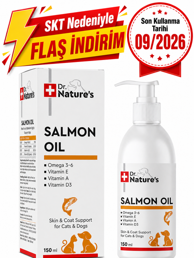 Kedi ve Köpek Omega 3 Somon Yağı 150 ml