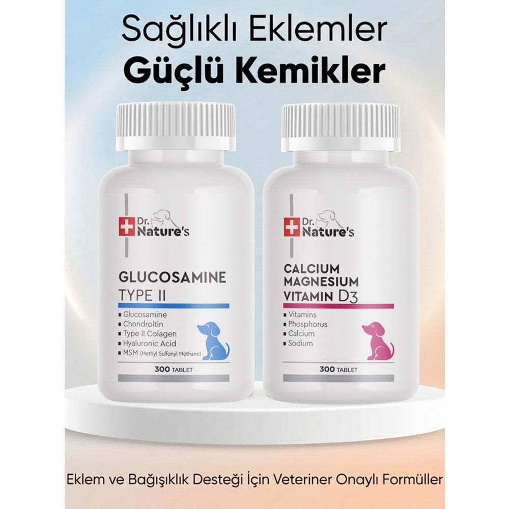 KÖPEKLER İÇİN EKLEM DESTEK ÜRÜNLERİ (300 TABLLET 2 ADET)