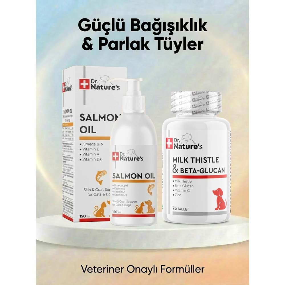 Parlak Tüy + Metabolizma Destek Paketi (Omega + Milk Thistle)