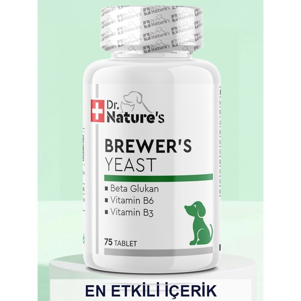 BREWERS YEAST 75 TABLET(Tüy dökülmeleri önleyici premiks)