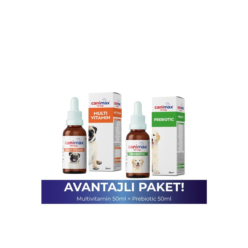 Drnatures Canimax multivitamin 50 ml+Canimax prebiotic 50 ml