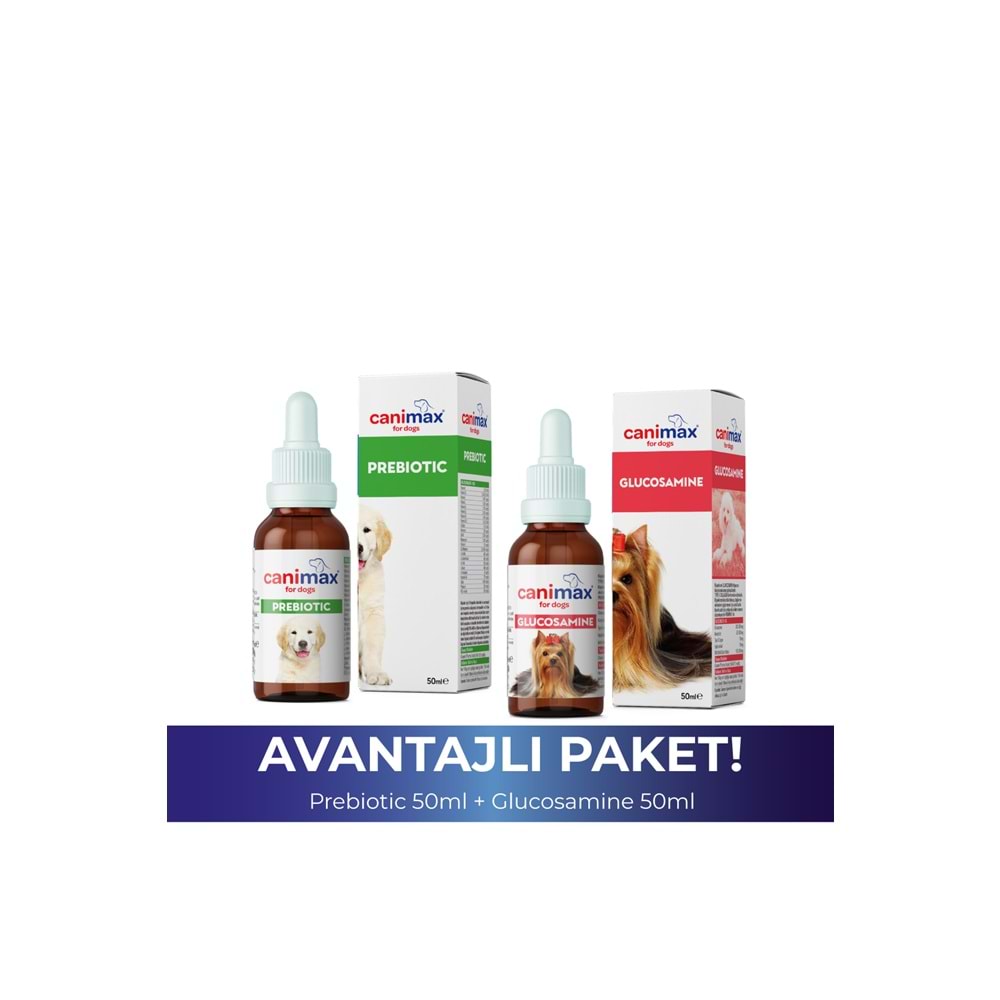 Drnatures Canimax prebiotic 50 ml+Canimax glucosamine 50 ml