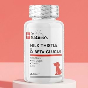 Köpekler İçin Milk Thistle ve Beta Glukan – Karaciğer ve Bağışıklık Sistemini Destekleyen 75 Tablet