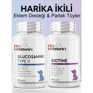 KÖPEKLER İÇİN BİOTİN VE GLUKOZAMİN 2 ÜRÜN