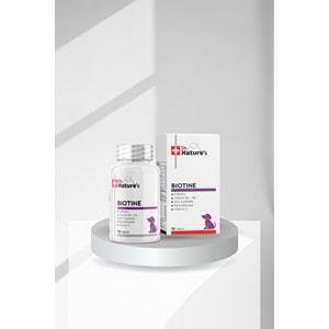 Drnatures DOG BIOTIN Köpekler için deri tüy sağlığı besin takviyesi( 75 Tablet)