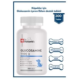 DOG GLUCOSAMINE Köpeklerde eklem destekleyici besin takviyesi (300 Tablet)