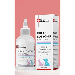 Kedi Köpek Kulak Temizleyici Solüsyon – Hassas kulak Bakımı 50 ml