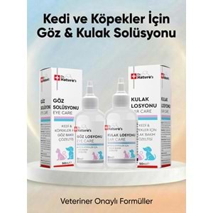Kedi ve Köpekler için Göz ve Kulak bakım solüsyonu