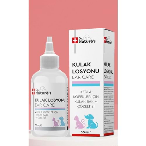 Kedi Köpek Kulak Temizleyici Solüsyon – Hassas kulak Bakımı 50 ml