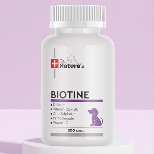 Dog Biotin | Deri & Tüy Sağlığı Destek Tableti | 300 Tablet
