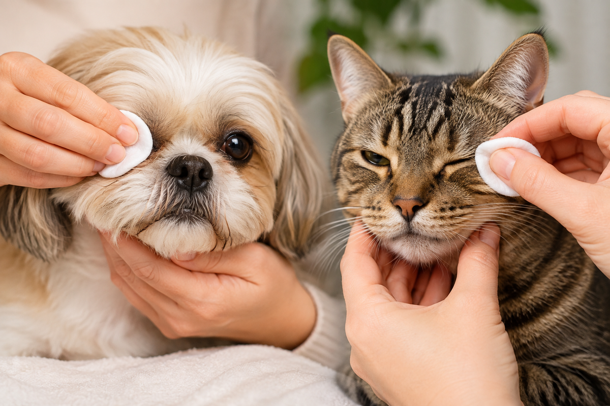 Göz Temizliği Köpekler ve Kediler İçin Neden Önemli?