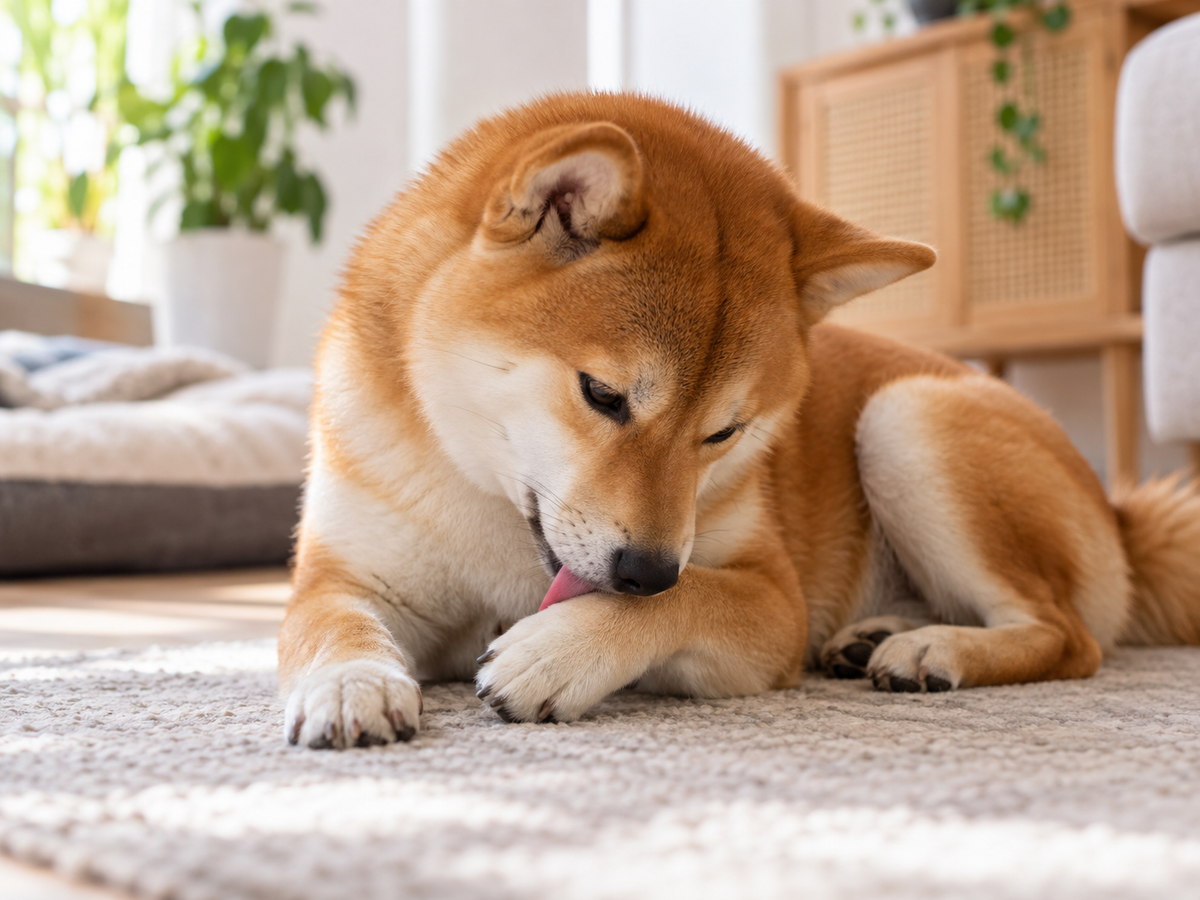 Köpeğiniz Sürekli Patisini Yalıyor mu?