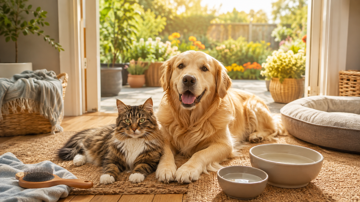 Yaz Sonunda Kedi ve Köpeğiniz İçin Yapabileceğiniz En Faydalı Şeyler