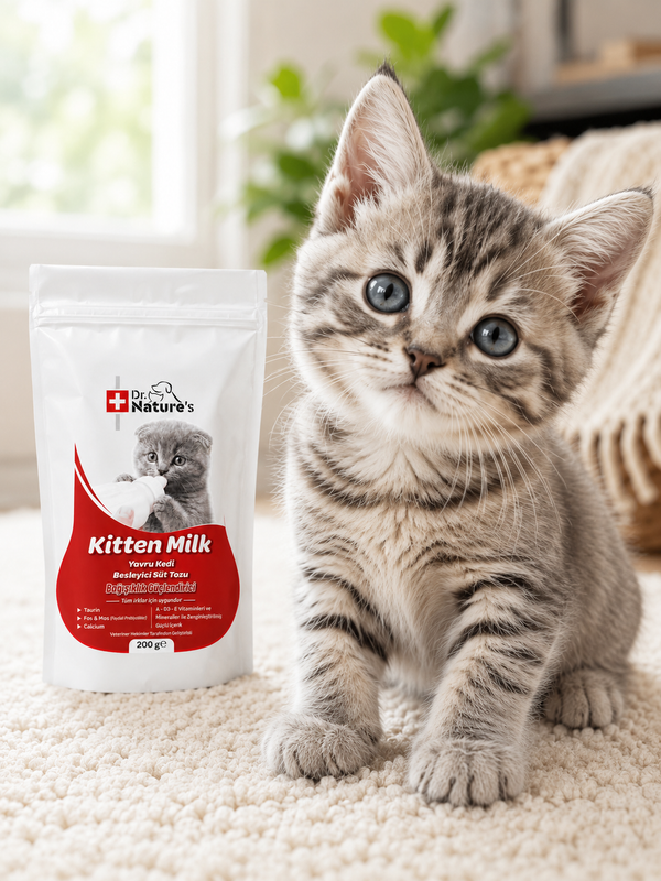 Yavru Kedi ve Köpeklerde Süt Tozu Desteği Neden Önemlidir?