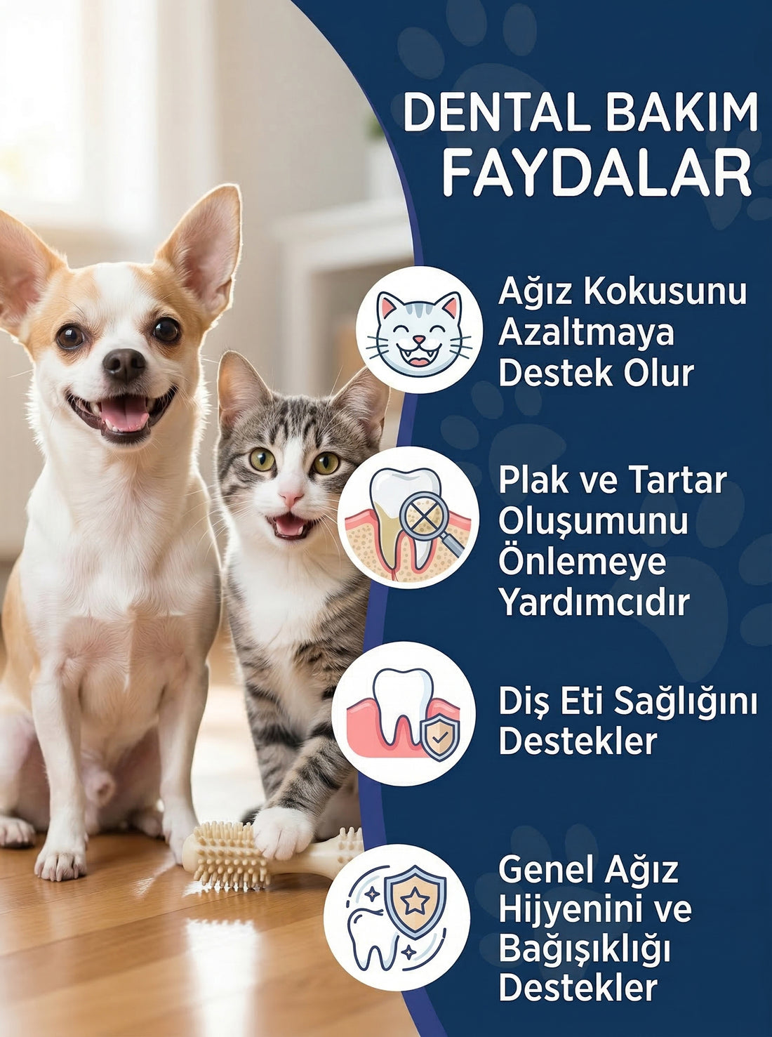 Kedi ve Köpek Diş Temizleme Damlası 50 ml