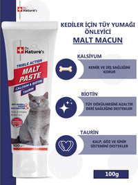 Kedi Maltı ve Somon Yağı Seti – 2 Adet Malt Macunu + 1 Adet Omega 3 Somon Yağı