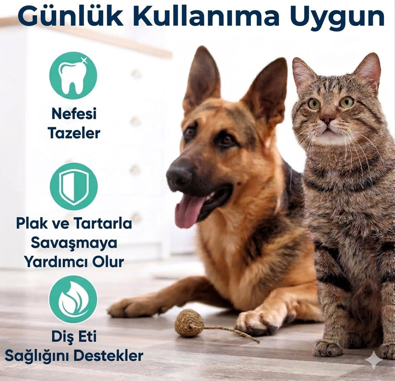 Kedi ve Köpek Diş Temizleme Damlası 50 ml