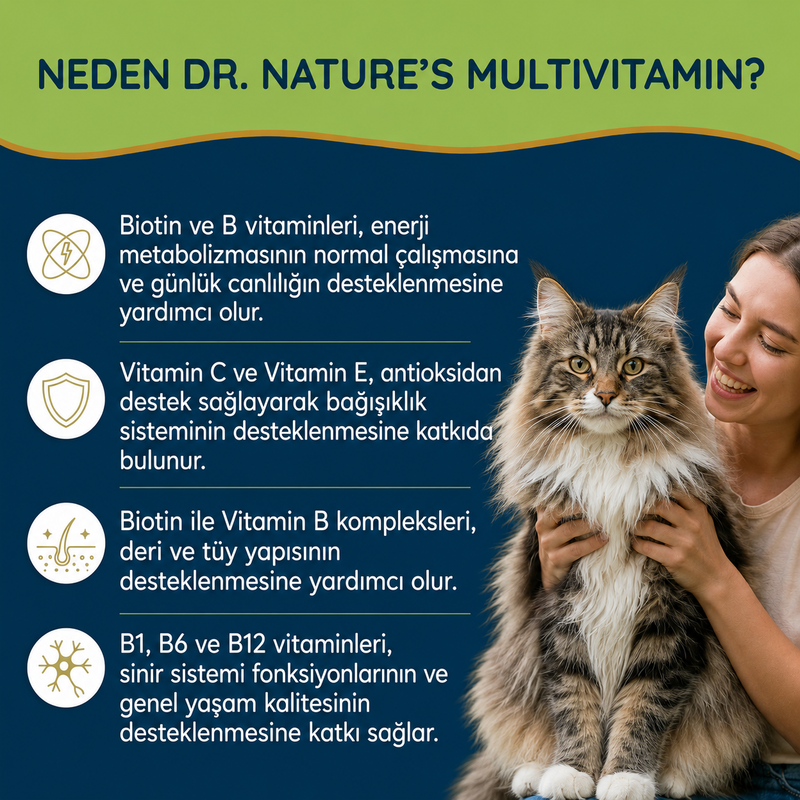 Kedi Multivitamin Maltı 100 gr
