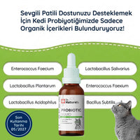 Kedi Probiyotik Damla 50 ml