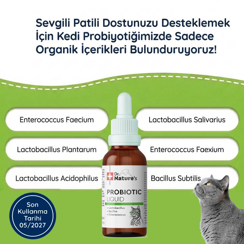 Kedi Probiyotik Damla 50 ml