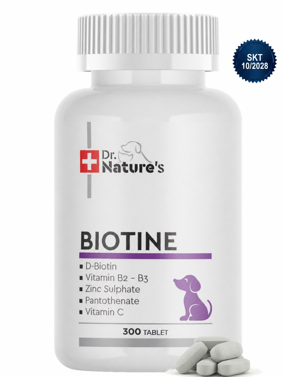 Köpek Biotin 75 Tablet