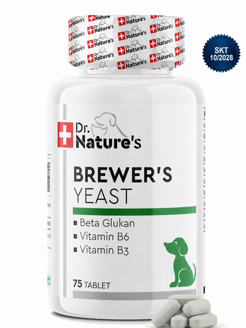 Köpekler İçin Brewers Yeast 75 Tablet