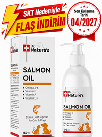 Kedi ve Köpek Omega 3 Somon Yağı 150 ml