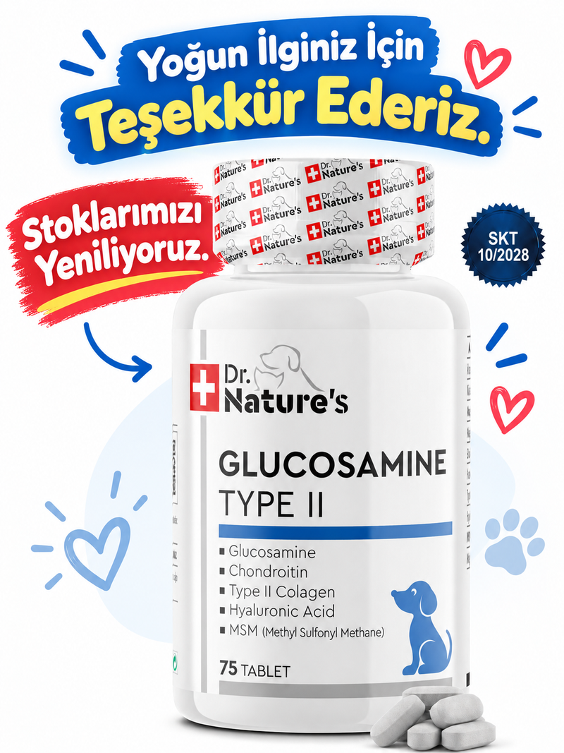 Köpek Glukozamin 75 Tablet
