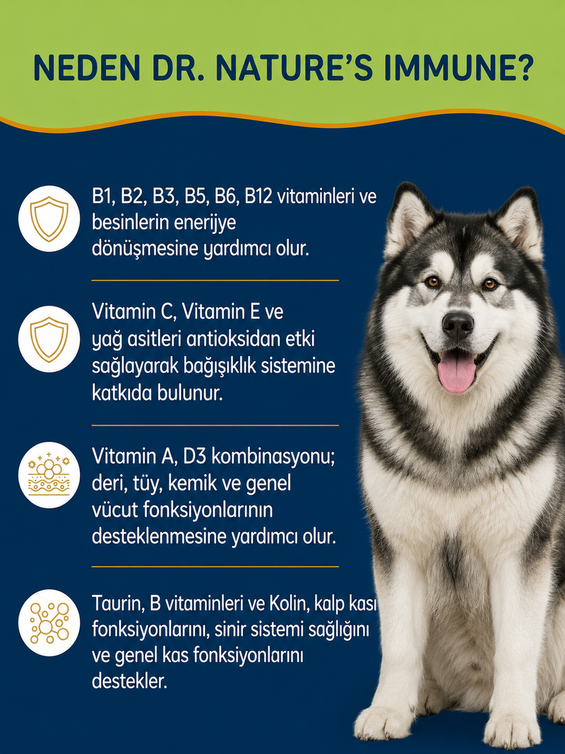 Köpek Multivitamin Immune 75 Tablet
