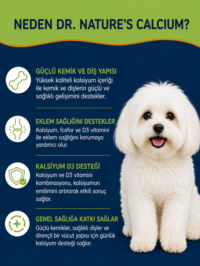 Köpek Kalsiyum 75 Tablet