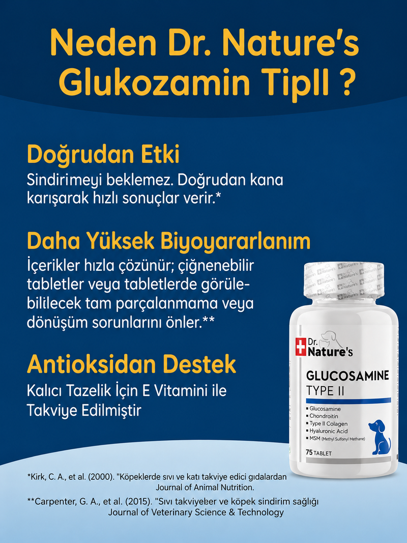 Köpek Glukozamin 75 Tablet