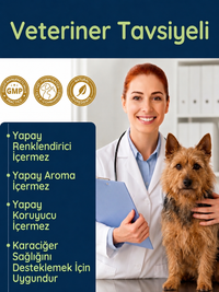 Köpek Milk Thistle ve Beta Glukan 75 Tablet