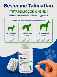 Köpek Brewer’s Yeast 75 Tablet