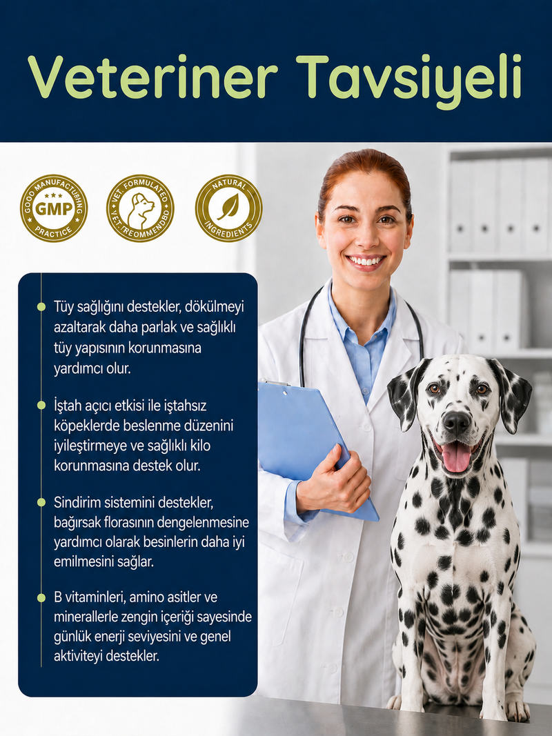 Köpek Brewer’s Yeast 75 Tablet