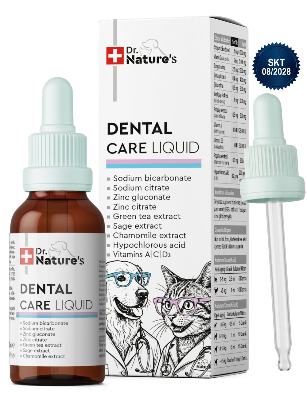 Kedi ve Köpek Diş Temizleme Damlası 50 ml