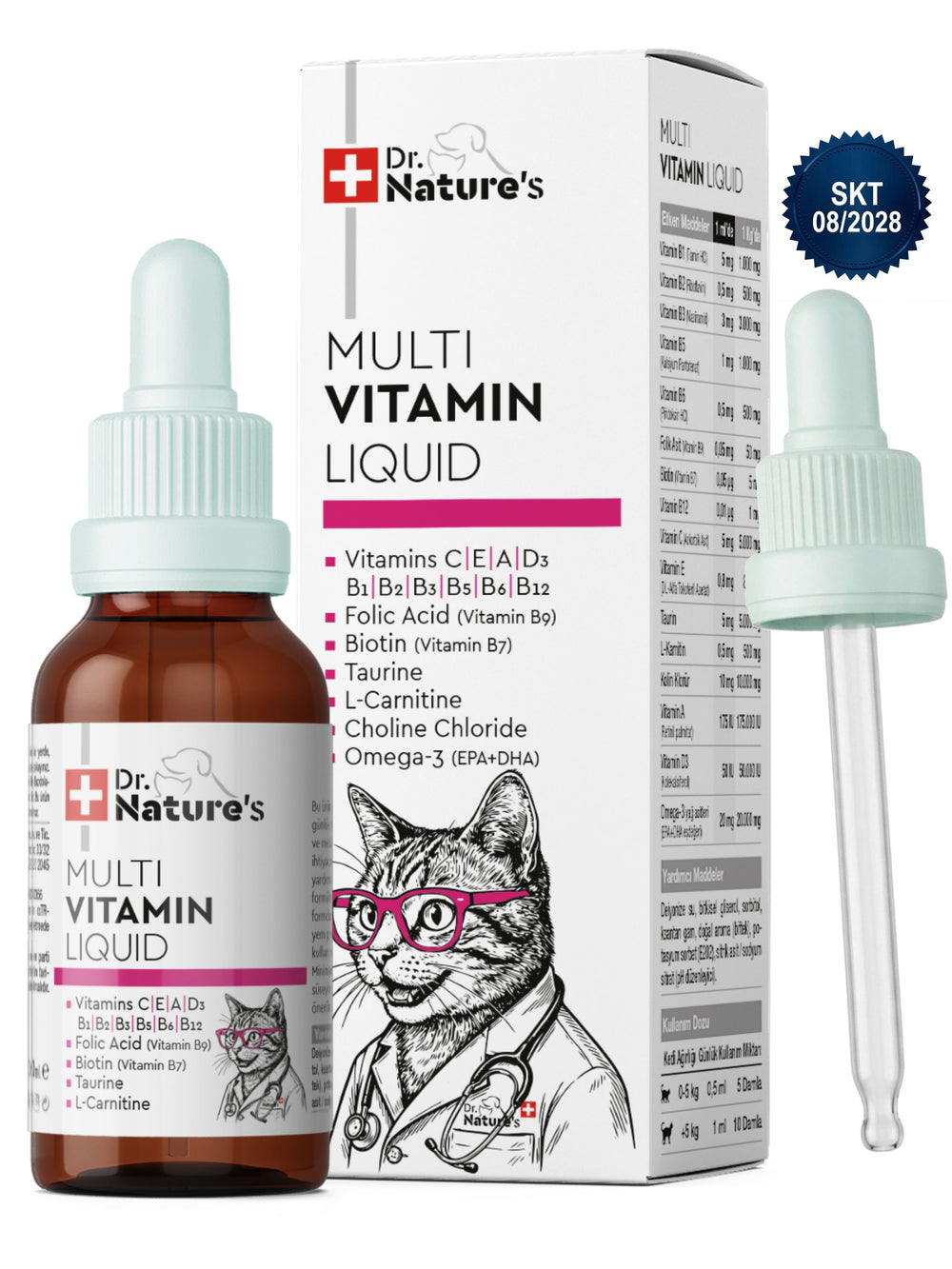 Kedi Multivitamin Damla 50 ml