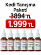 Kedi Likit Tanışma Paketi – Probiyotik, Biotin, Glukozamin, Multivitamin, Milk Thistle ve Dental Care Seti - 6'lı Likit Destek Seti