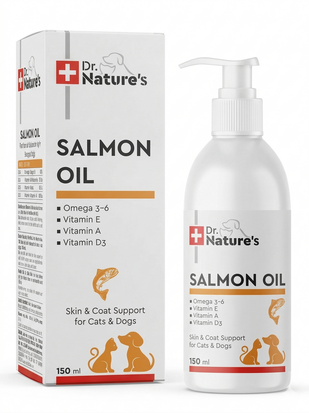 Kedi ve Köpek Omega 3 Somon Yağı 150 ml