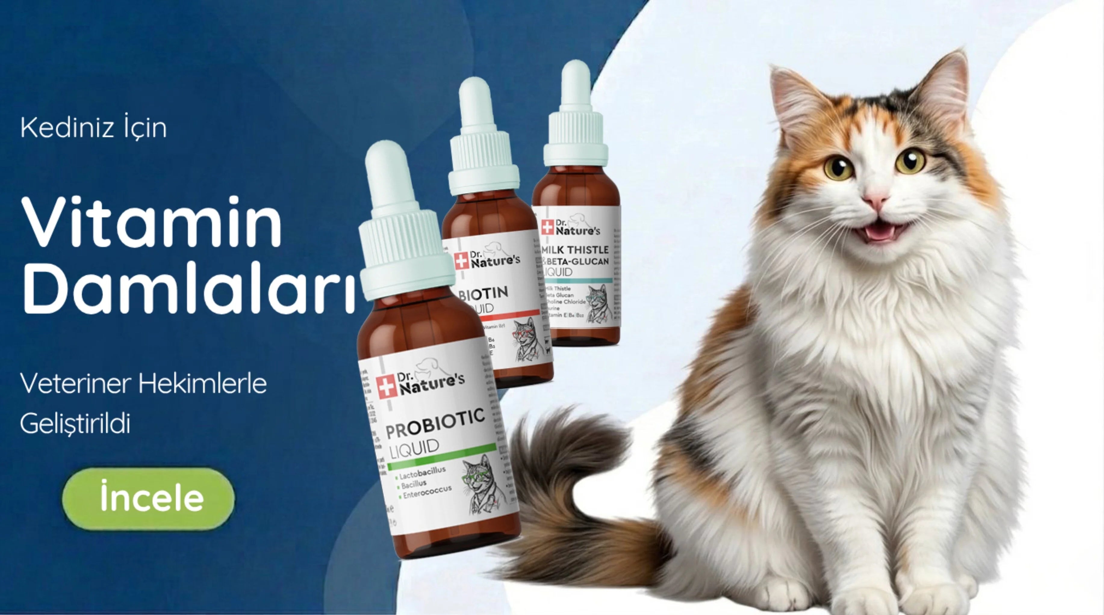 Kedi Vitamin Damlaları