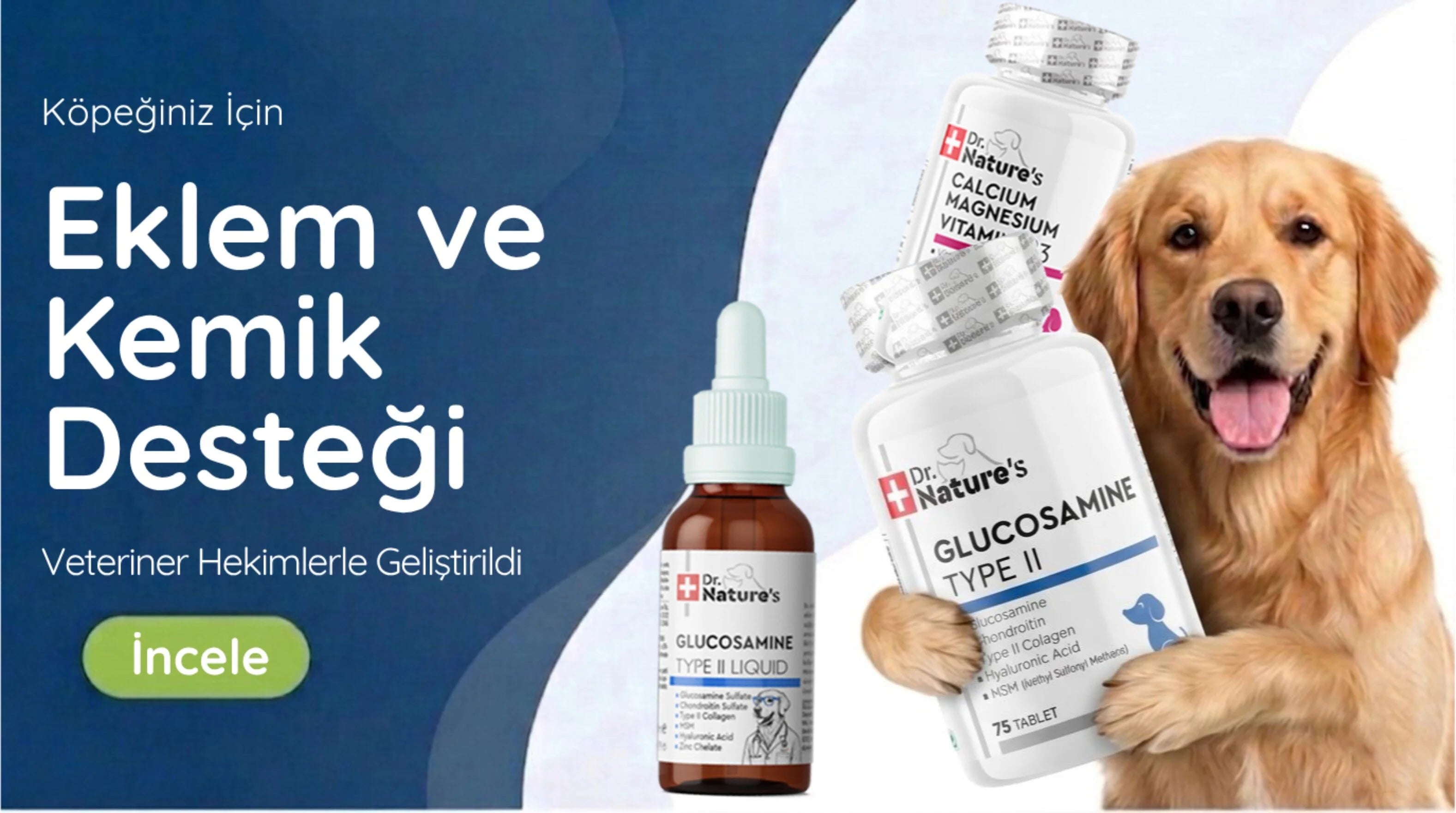 Köpek Eklem Desteği