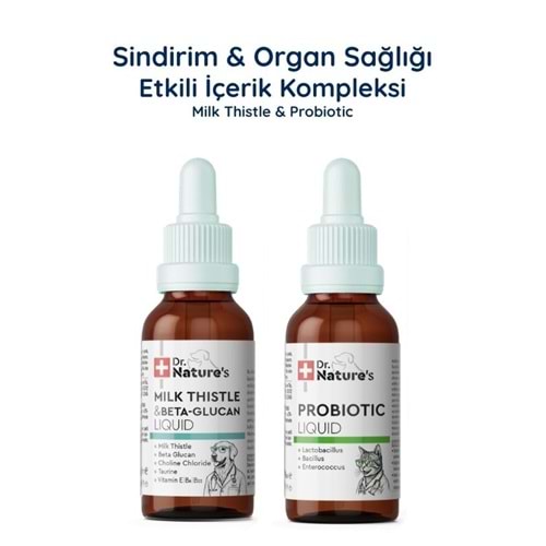 Köpek Milk Thistle + Probiyotik Seti – Sindirim ve Karaciğer Destek Paketi