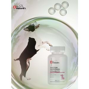 Drnatures Dog Calcıum Magnezyum Köpek Kalsiyum Eklem Destekleyici Besin Takviyesi( 300 Tablet)